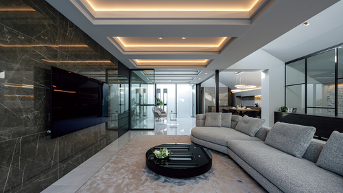 時を経て愛着が湧く、<br>⾼級感のある住まい